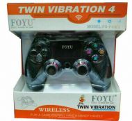 Bezdrátový ovladač pro PS4 - Twin Vibration IV -Modrá